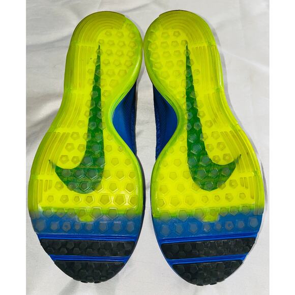 Nike Zoom All Out Flyknit Racer in Blue - Men's Size 12.5 - Worn Once - Picture 6 of 13